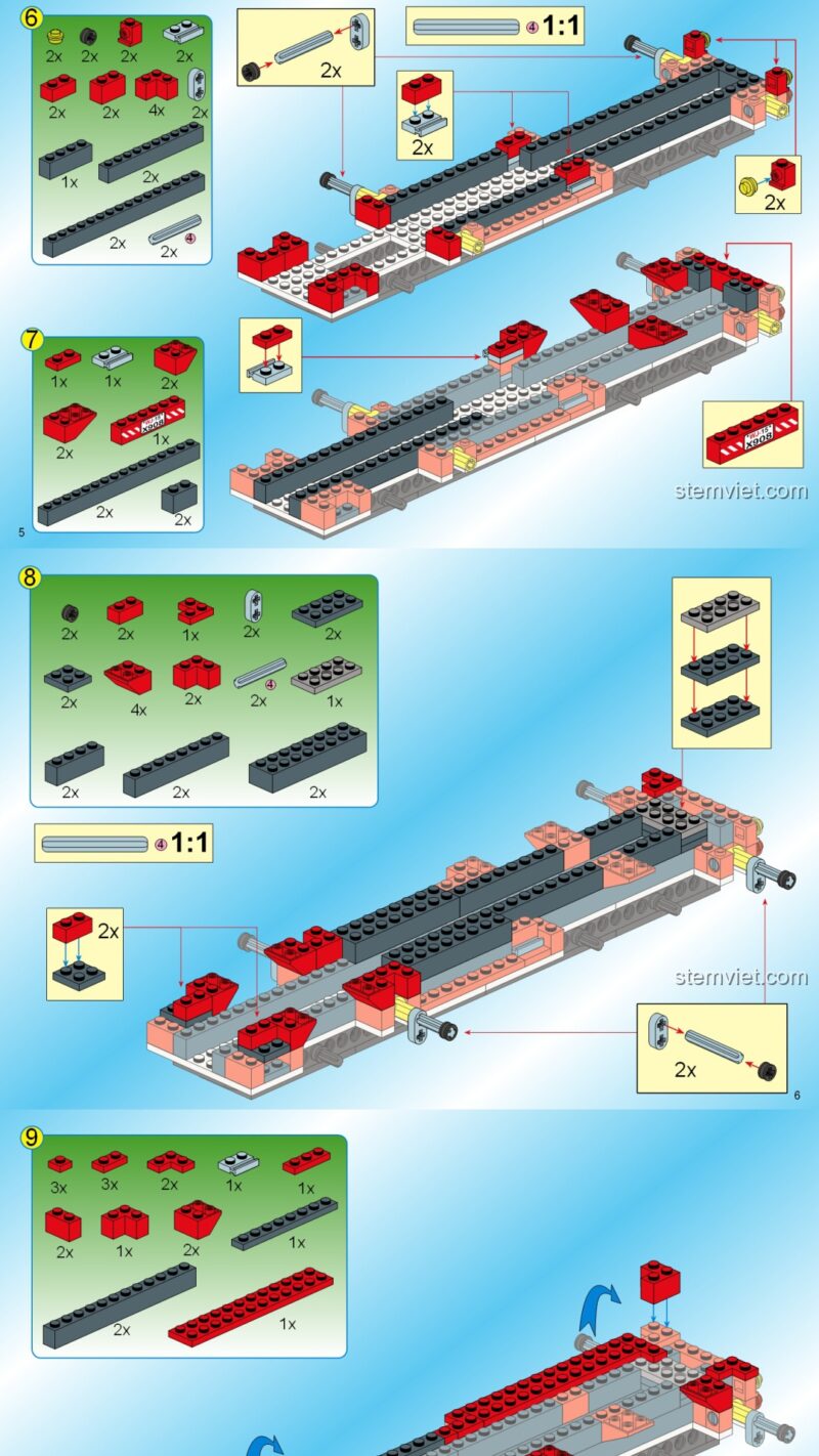 hướng dẫn 启蒙QMAN 908 Xe cứu hỏa, hướng dẫn 启蒙QMAN 908 Đồ chơi lính cứu hỏa