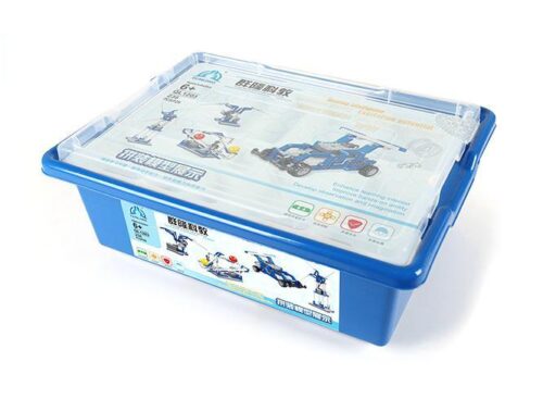 Hộp lắp ghép cơ khí động lực QUNLONG QL1224, bộ đồ chơi STEM giáo dục cho bé trai 6 tuổi, khám phá cơ khí sáng tạo, giá tốt.