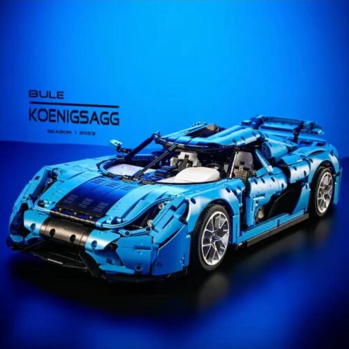 Ragare T010 Koenigsegg Regera bộ đồ chơi mô hình siêu xe màu xanh dương