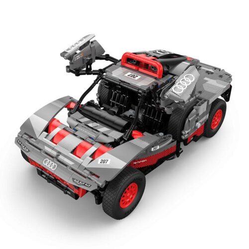 Bộ lắp ráp Xe đua Audi RS Q e-tron RASTAR 92710, mô hình xe đua địa hình 1:14 cho con trai 14 tuổi, chất lượng cao, giá tốt.
