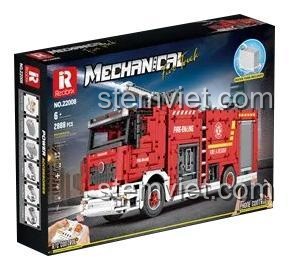 Hộp sản phẩm Xe cứu hỏa thang Rebrickable 22008