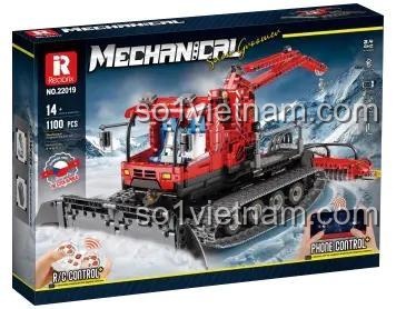 Hộp sản phẩm Xe Tuyết Cần Cẩu Điều Khiển Từ Xa Reobrix 22019