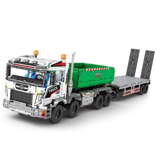 Bộ lắp ráp Xe Tải Chuyên Dụng, đồ chơi mô hình Xe Tải Cẩu Reobrix 22021 cho bé trai 14 tuổi, giá tốt.