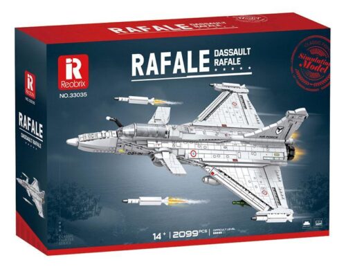 Bộ lắp ráp Reobrix 33035 Mô hình Máy bay Chiến đấu Rafale 2099 mảnh, dành cho con trai 14 tuổi, giá tốt, chất lượng cao