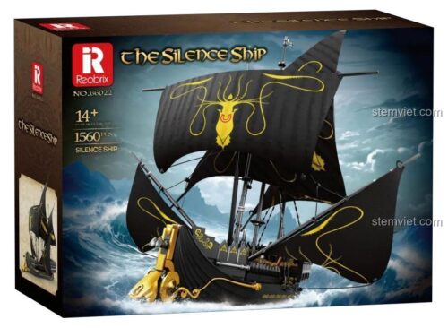 Mô hình Tàu Silence Reobrix 66022, một bộ lắp ráp tàu cướp biển từ Game of Thrones dành cho con trai 14 tuổi, giá tốt.