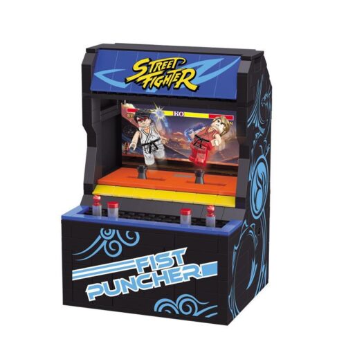 bộ đồ chơi Máy chơi game Street Fighter, mô hình máy game thùng đối kháng, phù hợp cho bé trai 6 tuổi, giá tốt.