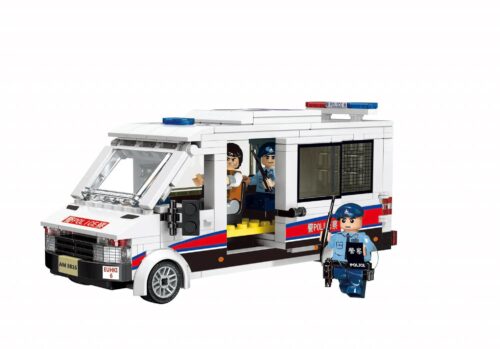 bộ lắp ghép Royal Toys RT06 Xe Cảnh Sát Xung Kích Hồng Kông cho bé trai 5 tuổi, giá rẻ