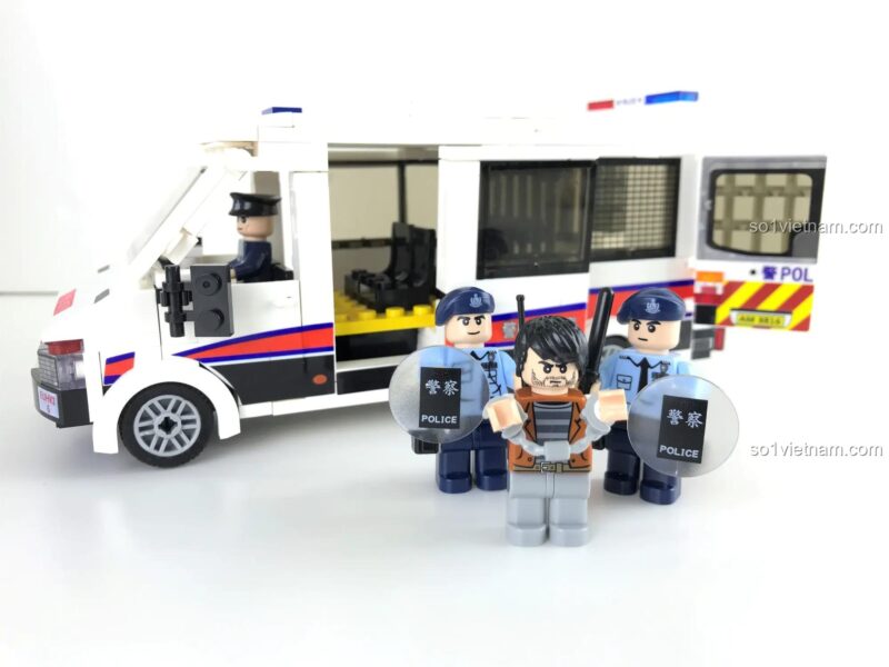Review bộ lắp ráp Xe Tuần Tra Cảnh Sát Hồng Kông RT06, tương thích LEGO®