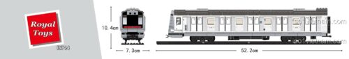 Thông tin sản phẩm đồ chơi mô hình Royal Toys RT44 Tàu điện M-Train Hồng Kông, thuộc dòng City Story, mã sản phẩm RT44.