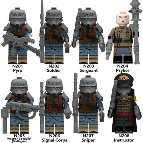 Bộ đồ chơi Ruizhi N203 Minifigure Warhammer chi tiết cao, phù hợp bé trai 8 tuổi, giá tốt.
