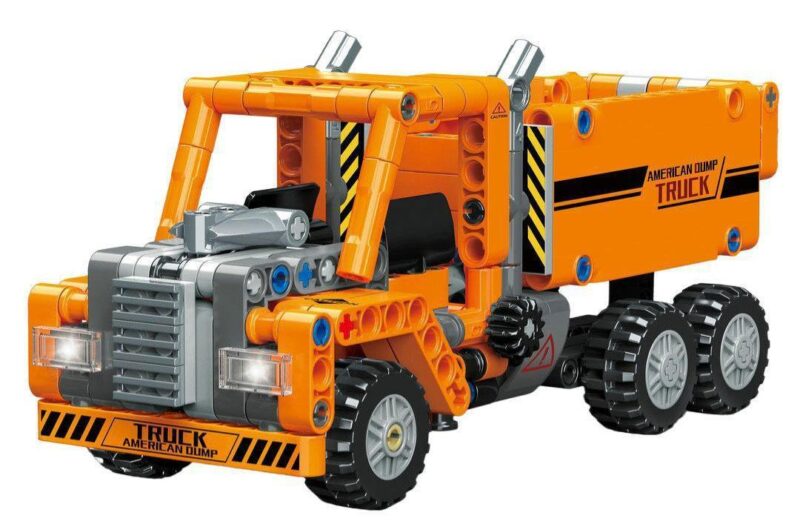 Mô hình bộ lắp ráp Xe tải ben Ruizhifeng 852 cho bé trai 6 tuổi, chất lượng cao giá rẻ.