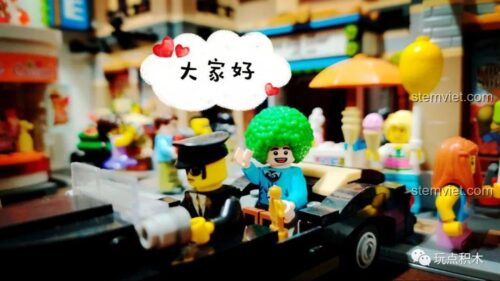 Các mảnh ghép và minifigure của Lâu Đài Băng Giá Mini S-Girls SY6577
