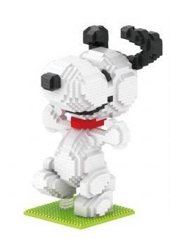 Peanuts Snoopy SAN-DE S055 bộ đồ chơi lắp ghép 1546 mảnh