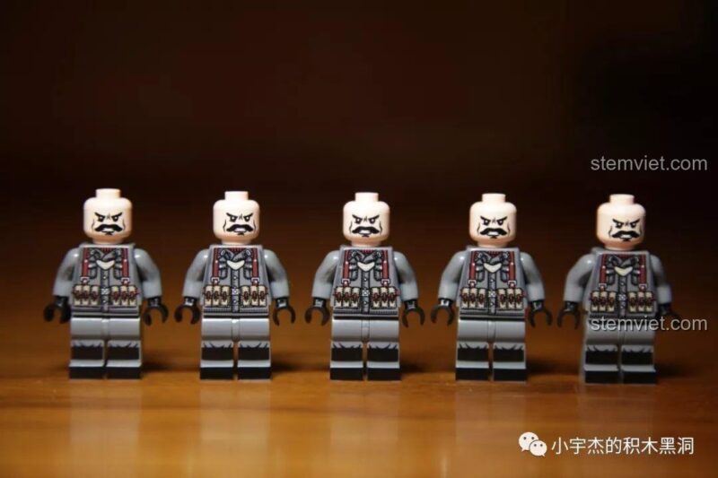 Dàn minifigures lính Đức trong bộ lắp ráp SEMBO 101114 Đế Chế Thép.