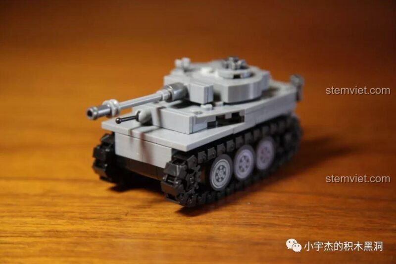 Phụ kiện đi kèm bộ lắp ghép Xe Tăng Quân Sự SEMBO 101214 Tiger I, đồ chơi mô hình Xe Tăng Đức, chi tiết nhỏ.