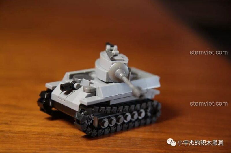 Minifigures lính Đức trong bộ lắp ghép Xe Tăng Quân Sự SEMBO 101216 King Tiger, đồ chơi mô hình Xe Tăng Đức, chi tiết tinh xảo.