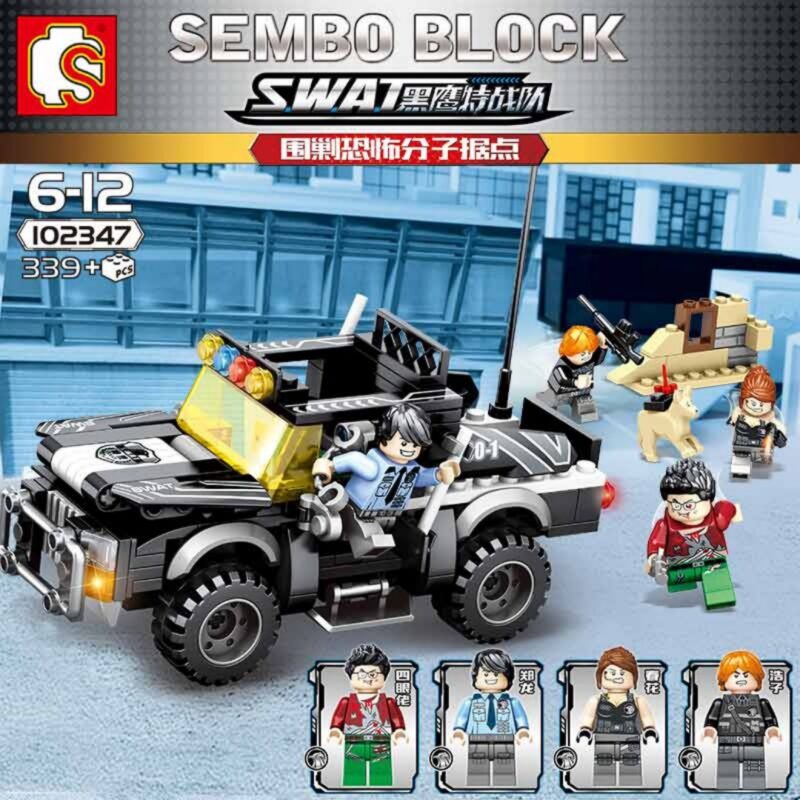 Đội Đặc Nhiệm SWAT: Vây Bắt Căn Cứ Khủng Bố SEMBO 102347 sách SEMBO 102347 Đội đặc nhiệm chống khủng bố