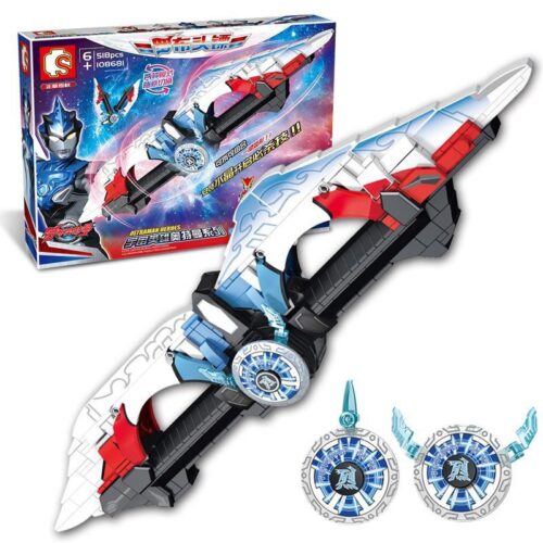 Bộ đồ chơi Vũ khí Ultraman R/B Robu Head Dagger, hộp sản phẩm của SEMBO 108681, dành cho bé trai 6 tuổi, giá tốt.