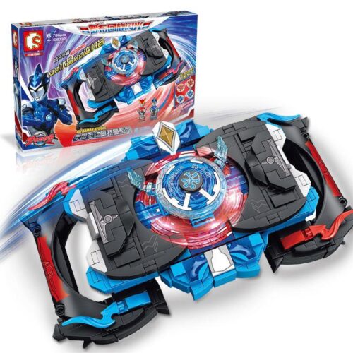 Bộ lắp ráp SEMBO 108732 máy biến hình Ultraman R/B Gyro 786 mảnh, có đèn LED, đồ chơi cho bé trai 6 tuổi giá rẻ.
