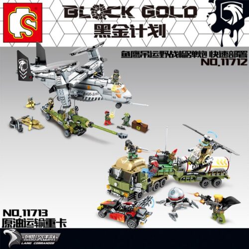 Xe Tải Chở Dầu Hạng Nặng Black Gold SEMBO 11713 sách hướng dẫn SEMBO 11713 Xe Tải Chiến Đấu Black Gold PDF gốc chất lượng cao