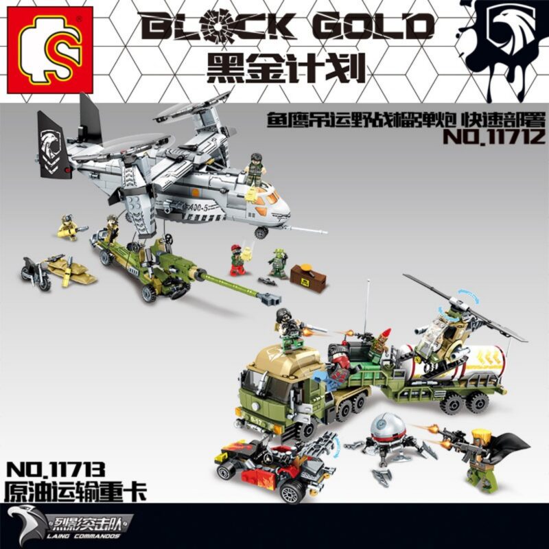 Xe Tải Chở Dầu Hạng Nặng Black Gold SEMBO 11713 sách hướng dẫn SEMBO 11713 Xe Tải Chiến Đấu Black Gold PDF gốc chất lượng cao