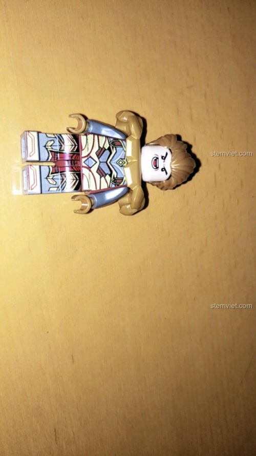 Minifigure Á Sắt chi tiết cao từ bộ lắp ghép SEMBO 11859, nhân vật Á Sắt Honor of Kings đồ chơi lắp ráp.
