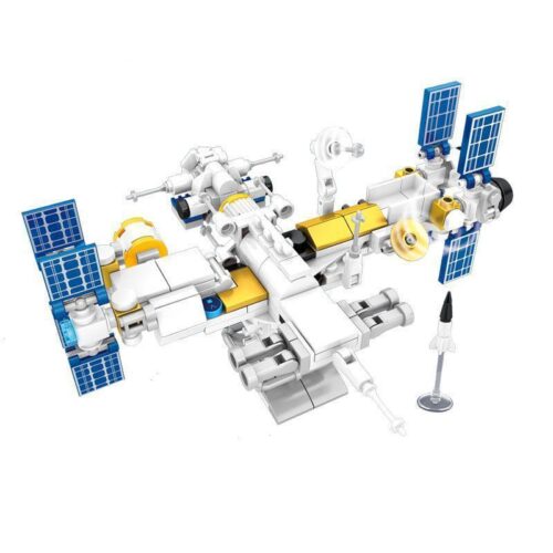 bộ lắp ráp Trạm Không Gian SEMBO 203044, đồ chơi mô hình cho bé trai 6 tuổi khám phá vũ trụ, giá rẻ.