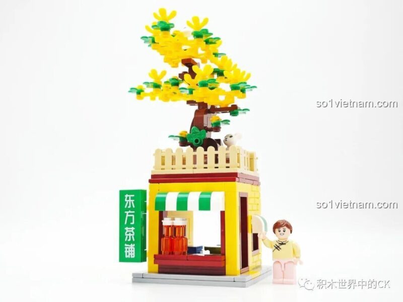 SEMBO 301094 Mô hình tiệm trà hoa nhài - chi tiết nhân vật