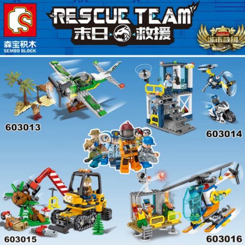 Đội Cứu Hộ Ngày Tận Thế: Tiếp Tế Sa Mạc SEMBO 603013 hướng dẫn lắp ráp SEMBO 3013 Nhiệm vụ tiếp tế trên hoang mạc