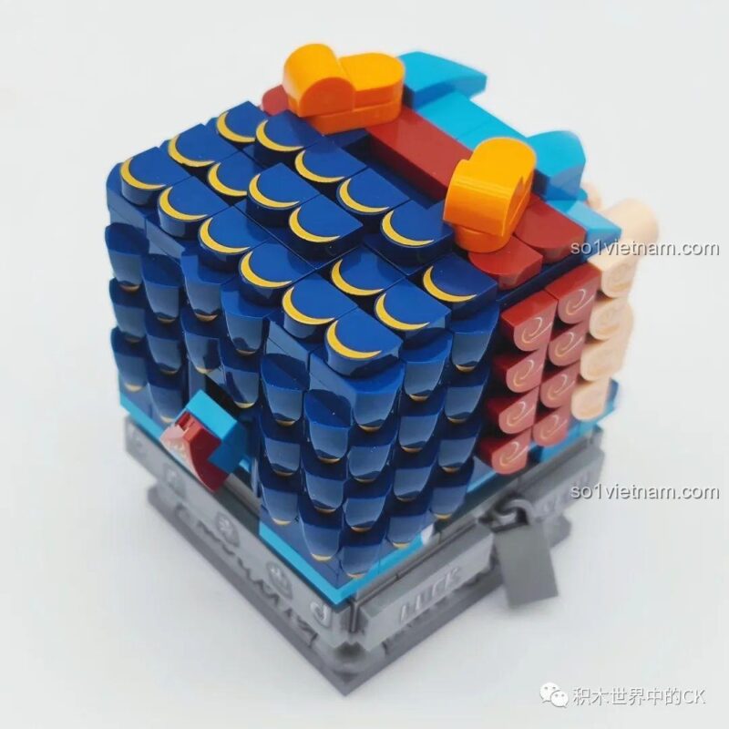 Các gói chi tiết lắp ráp cho mô hình Chu Tước SEMBO 608053.