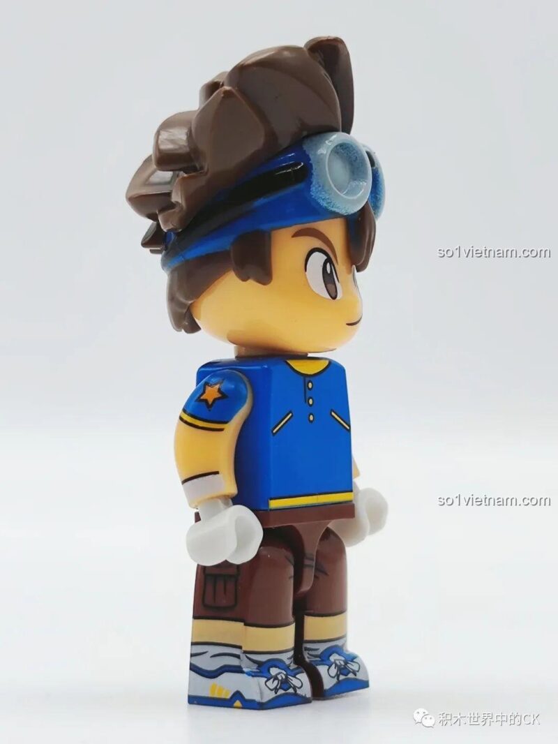 Mô hình Máy Khủng Long Digimon SEMBO BLOCK 609319 nhìn từ phía trước