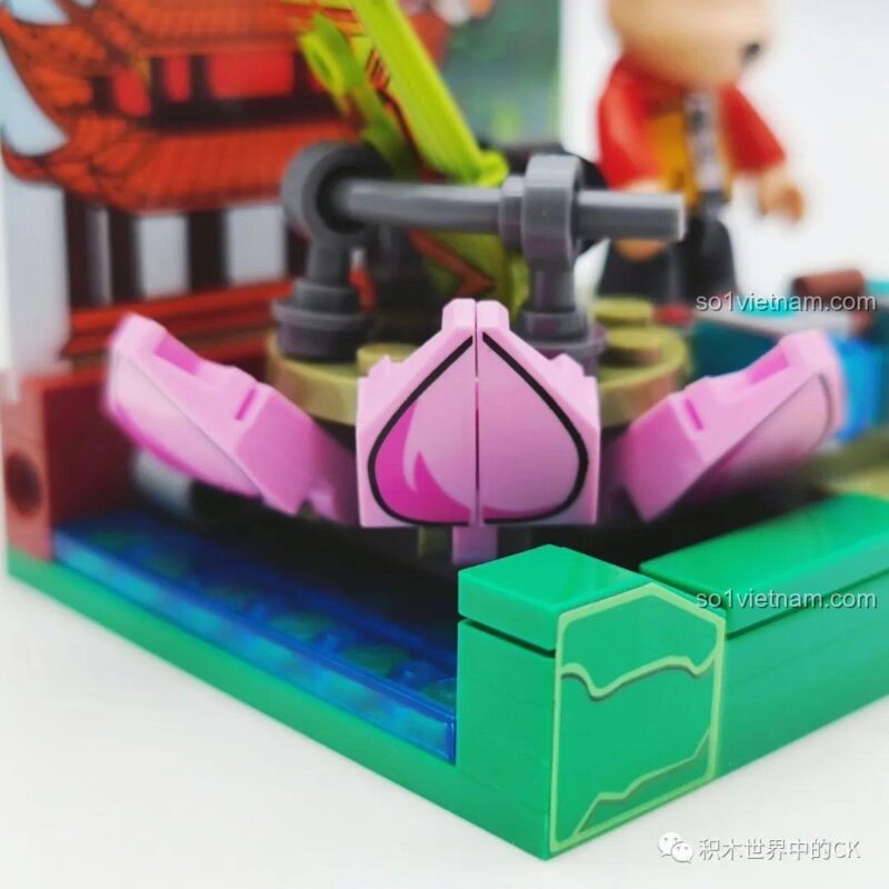 Chi tiết mô hình SEMBO 612008 Qee Du Lịch Gấu