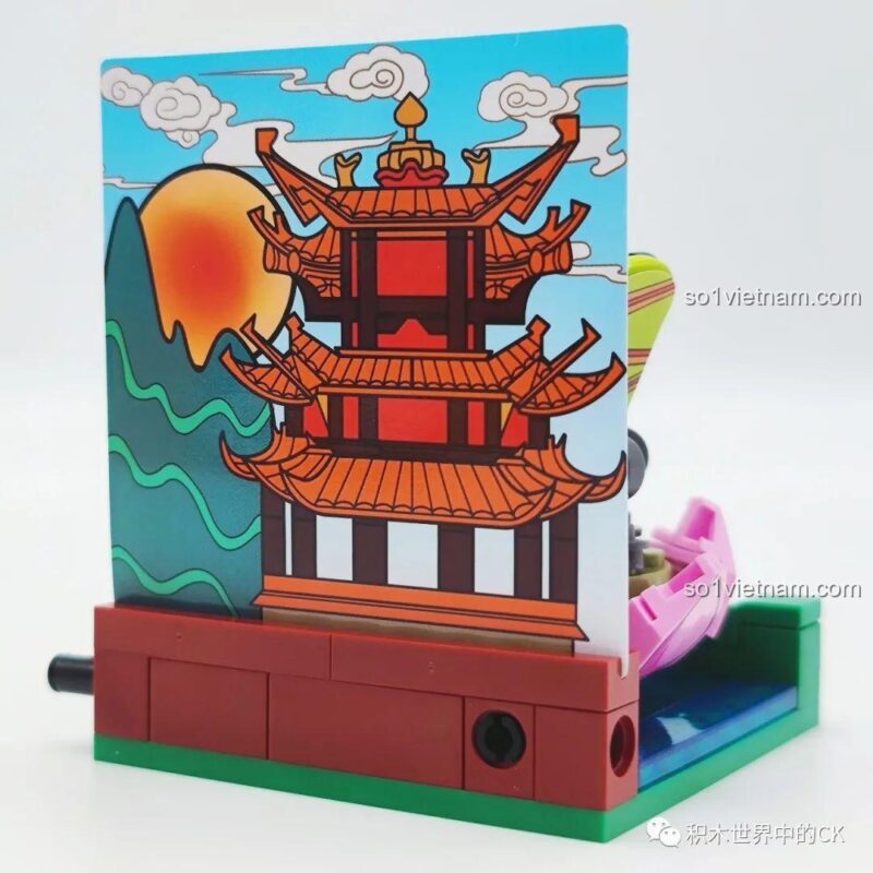 Mô hình Gấu Punk SEMBO 612009 với các chi tiết phong cách Emo