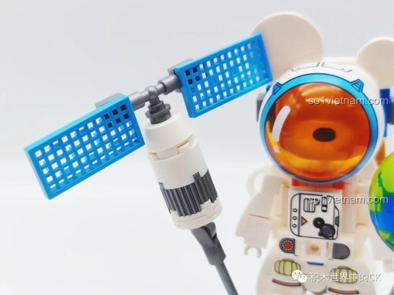 Mô hình Gấu Teddy Qee Trung Quốc SEMBO 612011 với bóng rổ và cúp