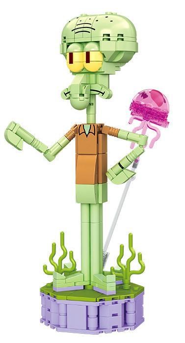 Mô hình Bạch Tuộc Xấu Xí Squidward Có Đèn Ngủ SEMBO 612200, bộ đồ chơi lắp ghép nhân vật hoạt hình Squidward Tentacles, đồ chơi mô hình đèn ngủ độc đáo cho bé trai và bé gái 6 tuổi, giá tốt.