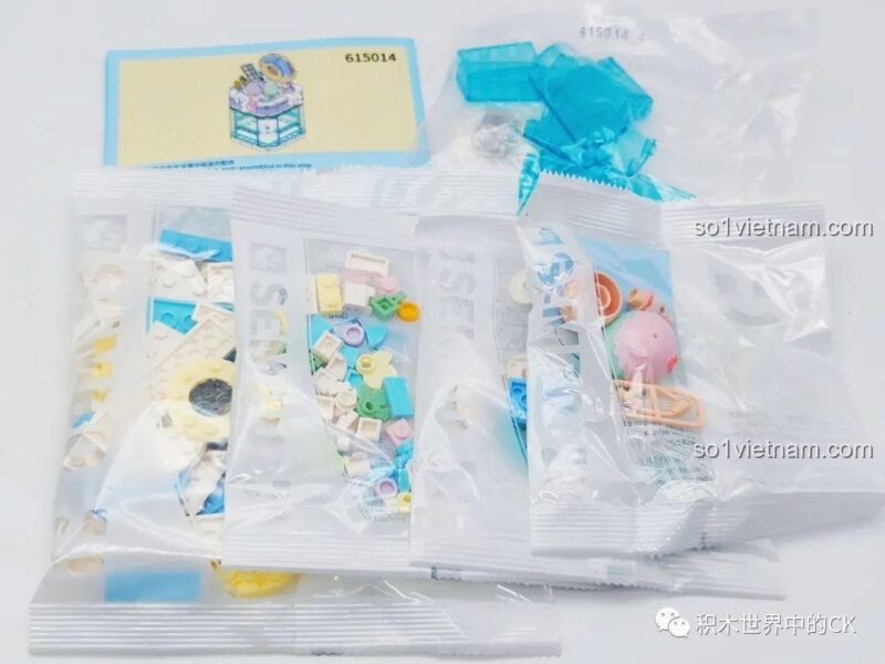 Mô hình Matcha Bạc Hà 615013 cùng series với Sembo 615014.