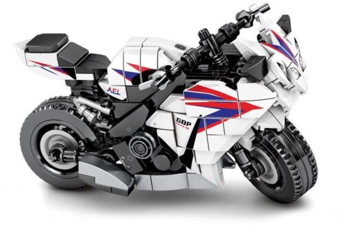 Bộ lắp ráp mô hình xe đua Honda CBR1000RR SEMBO 701114, đồ chơi sáng tạo cho bé trai 6 tuổi, giá rẻ.
