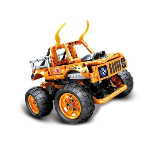 Bộ lắp ráp SEMBO 701912C Xe Tải Lớn Điều Khiển Từ Xa Hỏa Lực Cuồng Ngưu, đồ chơi mô hình cho bé trai 6 tuổi, giá tốt, Tốc Độ Kinh Hoàng