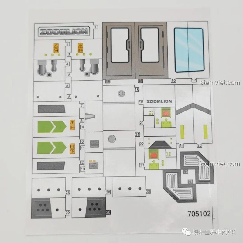 Ảnh review xe cẩu, không liên quan đến sản phẩm xe ủi SEMBO 705102.