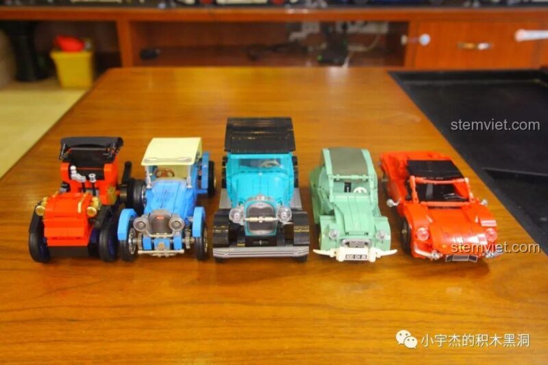 Cận cảnh đuôi xe mô hình Ferrari Dino 246 GTS từ bộ SEMBO 705701, thể hiện các chi tiết nhỏ và logo