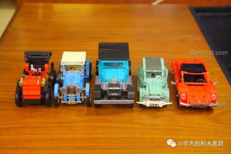 Góc chụp khác của đồ chơi mô hình SEMBO 705701 Ferrari Dino 246 GTS, thể hiện sự tinh xảo của sản phẩm