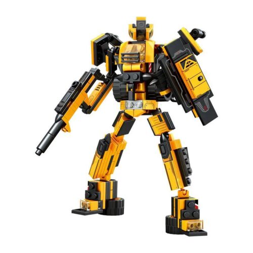 Mô hình chính của bộ lắp ghép Robot Công Trình SANY Sembo 712015, một đồ chơi sáng tạo cho bé trai 6 tuổi, giá rẻ.