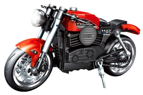 Mô hình xe đua Aprilia 714553, một món đồ chơi lắp ghép cho bé trai 6 tuổi mê tốc độ, giá rẻ.