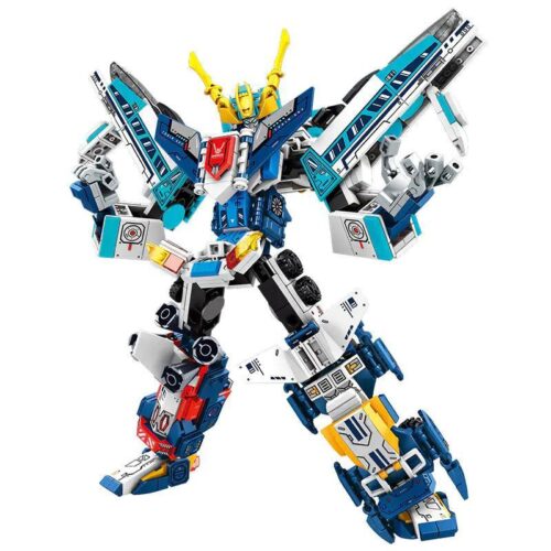 Bộ đồ chơi Người Máy Biến Hình Chiến Binh Bầu Trời SEMBO Block 103304, Robot Biến Hình Dũng Mãnh, phù hợp bé trai 6 tuổi, giá tốt.