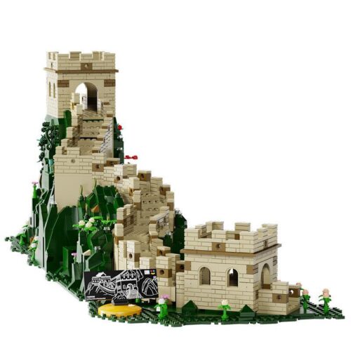 Mô hình Vạn Lý Trường Thành SEMBO BLOCK 201025 sau khi lắp ráp hoàn chỉnh, một bộ lắp ghép kiến trúc chi tiết cho người lớn 18+.