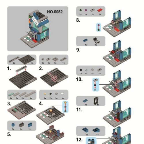 Cửa hàng Google Mini Sembo SD6082 sách hướng dẫn lắp ráp Sembo 6082 Cửa hàng Google