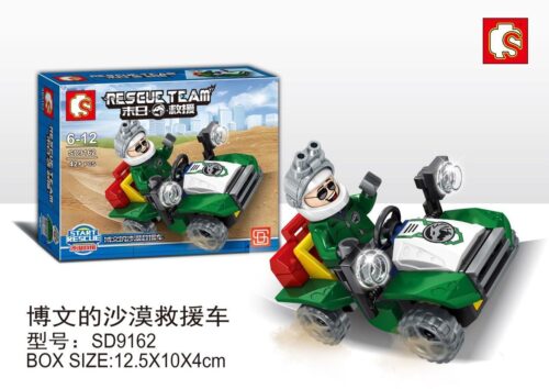 Bộ đồ chơi Xe Cứu Hộ Sa Mạc SEMBO SD9162 giá rẻ cho bé trai 6 tuổi