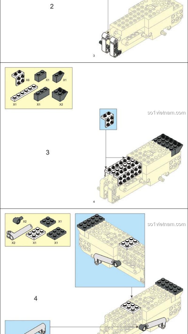 Xe Quái Vật Điều Khiển Từ Xa Sluban 0992 Sách Lắp Ghép Sluban 0992 Xe Quái Vật Điều Khiển Từ Xa
