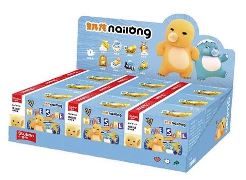 Hộp trưng bày bộ lắp ghép Rồng Sữa Nailong Sluban M38-1238. Món đồ chơi mô hình giá rẻ cho bé trai và bé gái 6 tuổi.