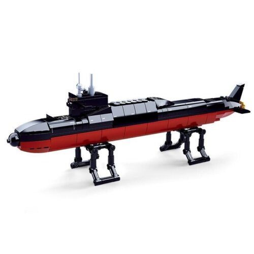 Bộ lắp ráp Tàu ngầm hạt nhân Type 094 Sluban M38-B0703, mô hình quân sự cho bé trai 6 tuổi giá rẻ.